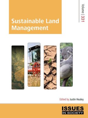 cover image of Sustainable land management